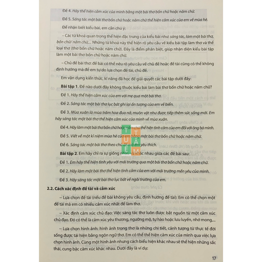 Sách - Rèn kĩ năng Viết theo định hướng phát triển năng lực Văn 7