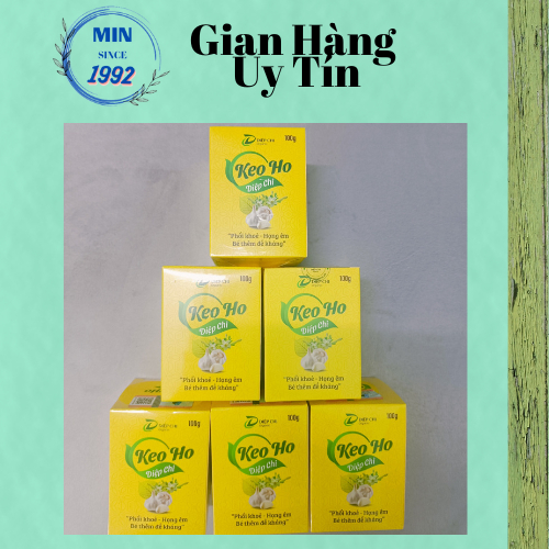 Combo 2 hộp. Keo Ho DIỆP CHI An Toàn Cho Bé, Siro Ho Thảo Dược, Vị Ngọt Thanh 100g (MB.R06C2)