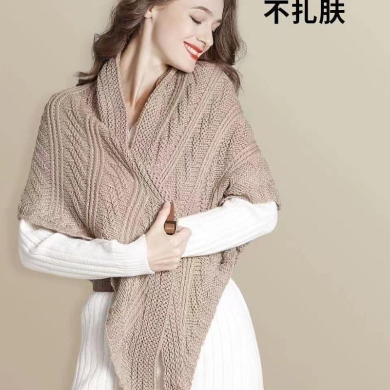 KHĂN CHOÀNG DỆT KIM THỜI TRANG