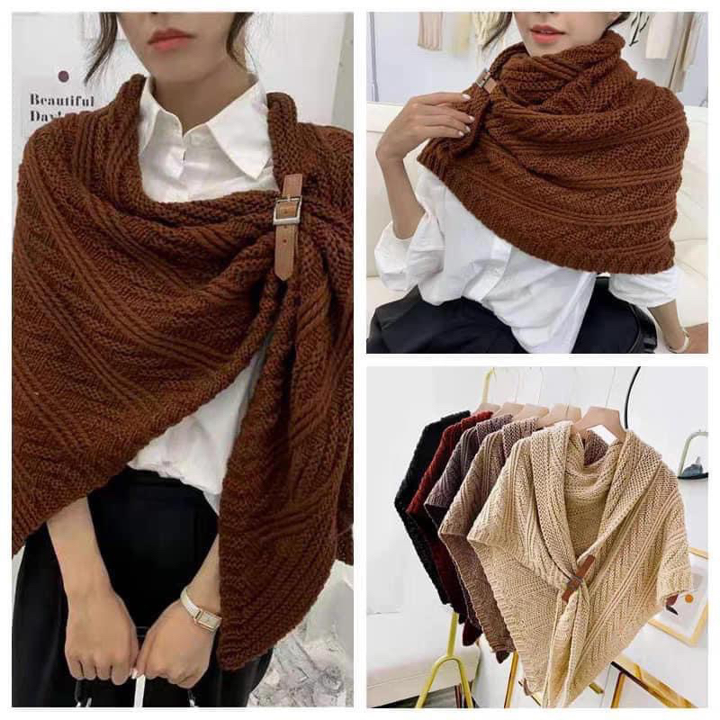 KHĂN CHOÀNG DỆT KIM THỜI TRANG