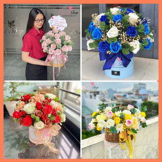 [HỎA TỐC] Hoa hồng 8/3, 20/10, 20/11 - hoa hồng sáp quà tặng ý nghĩa thích hợp cho ngày lễ,sinh nhật