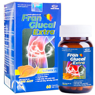 Fran Glucal Extra - Hỗ trợ giảm các triệu chứng của thoái hoá khớp, viêm khớp