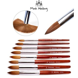 Cọ đắp bột Kolinsky Germany số 14, 16, 18