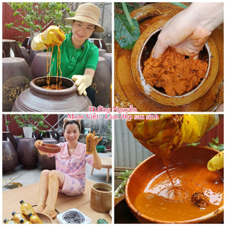 CỐT GỪNG NGHỆ HẠT GẤC HẠ THỔ (BODY)  HANDMADE