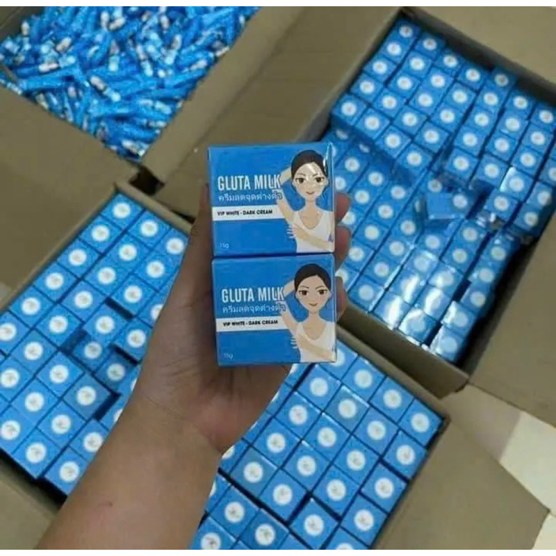 Kem thâm hôi nách Gluta Milk 15g mua 1 tặng 1