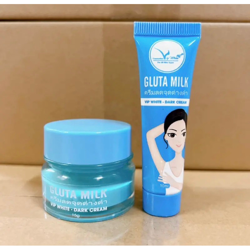 Kem thâm hôi nách Gluta Milk 15g mua 1 tặng 1