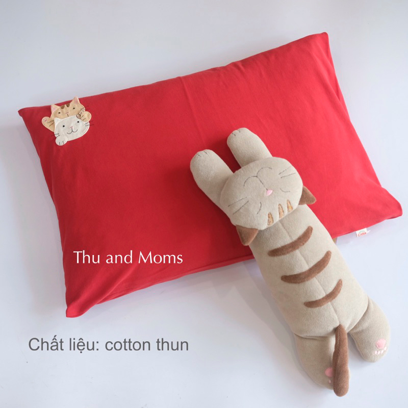 (Nhiều màu) Gối và vỏ gối size S 35x50cm Hikosen Cara Nhật Bản V-Z19-149