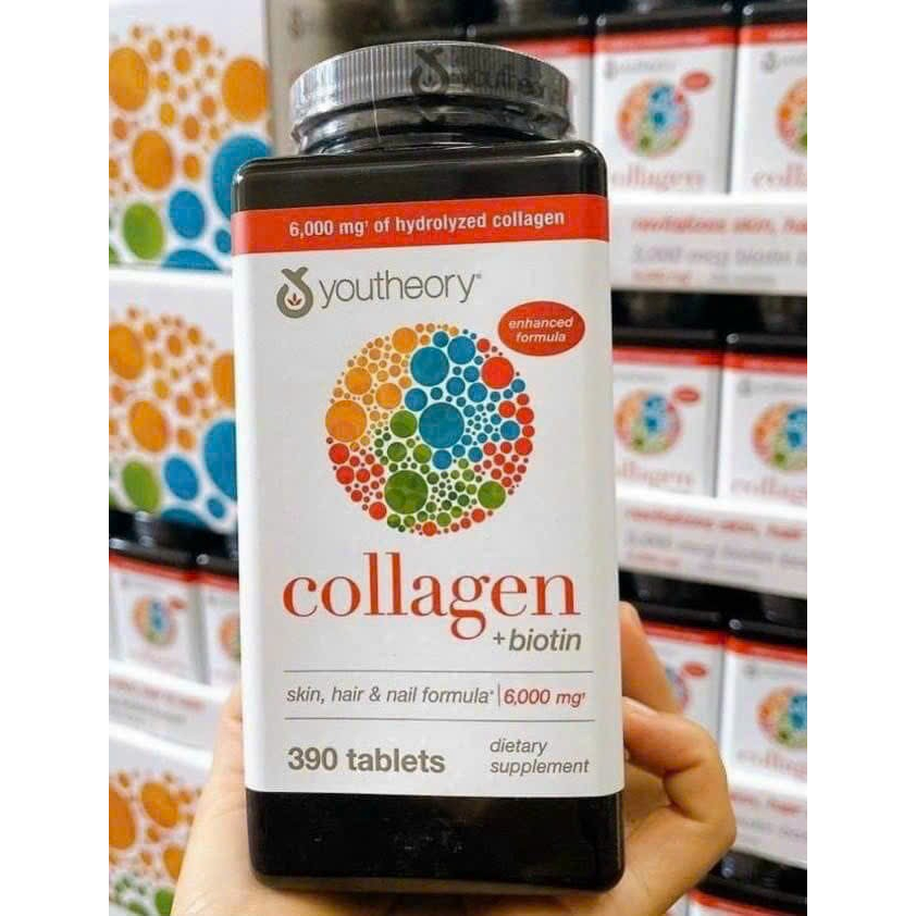 Collagen Youtheory Mỹ 390v