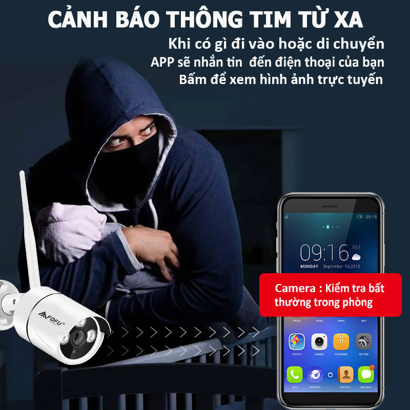 Bộ đầu ghi NVR kit wifi 4 mắt/ 8 mắt camera wifi 3.0
