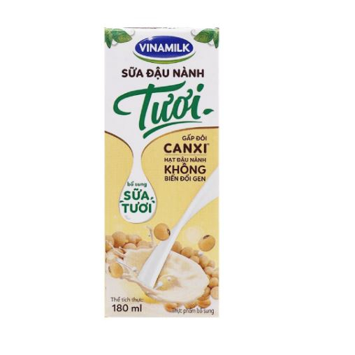 Sữa đậu nành tươi Vinamilk 180ml