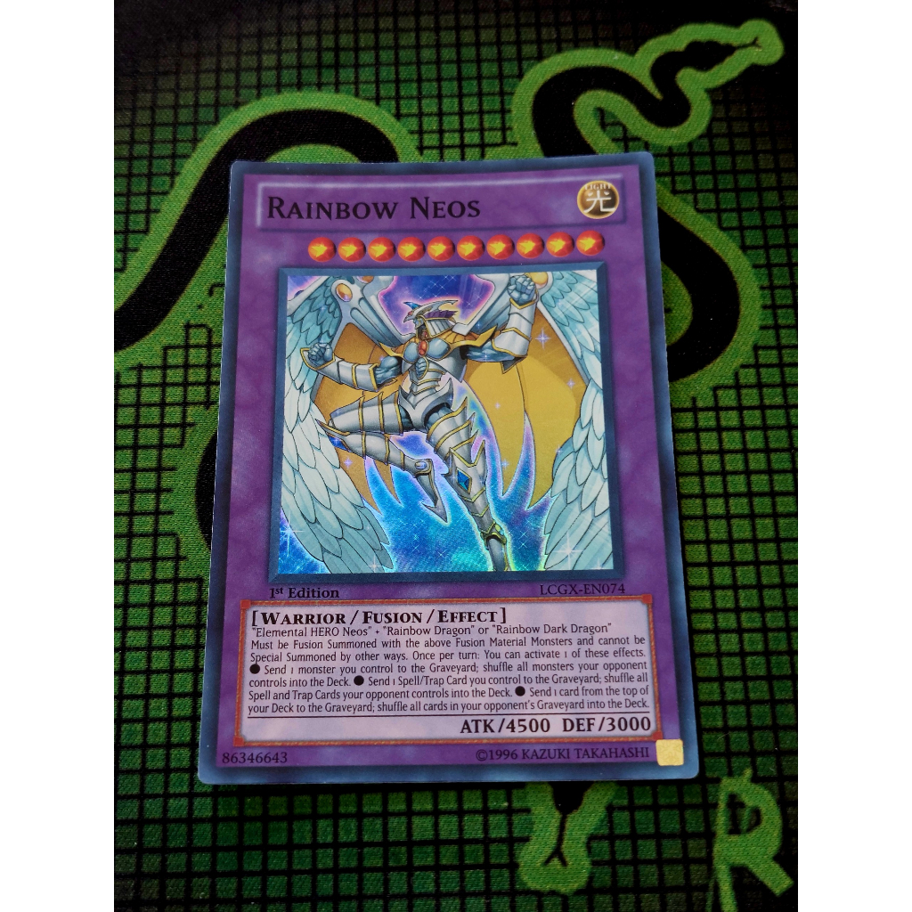Thẻ Bài Mint90 Yugioh Monster Rainbow Neos - LCGX-EN074 - Super Rare