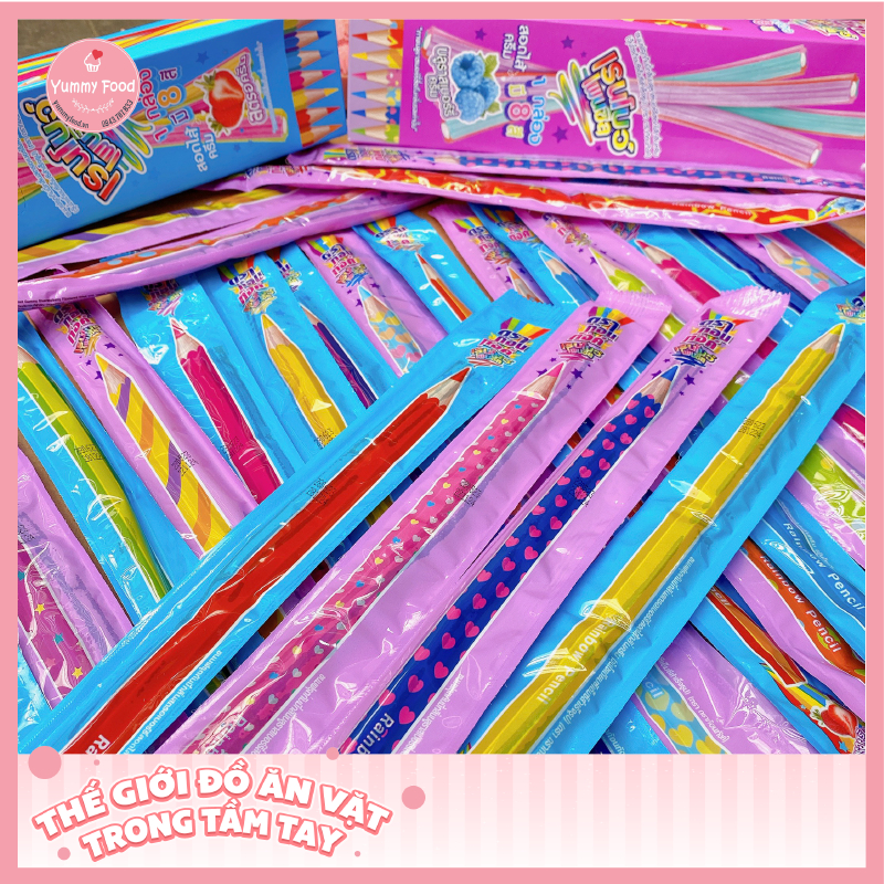 Kẹo dẻo bút chì Dragon Tongue