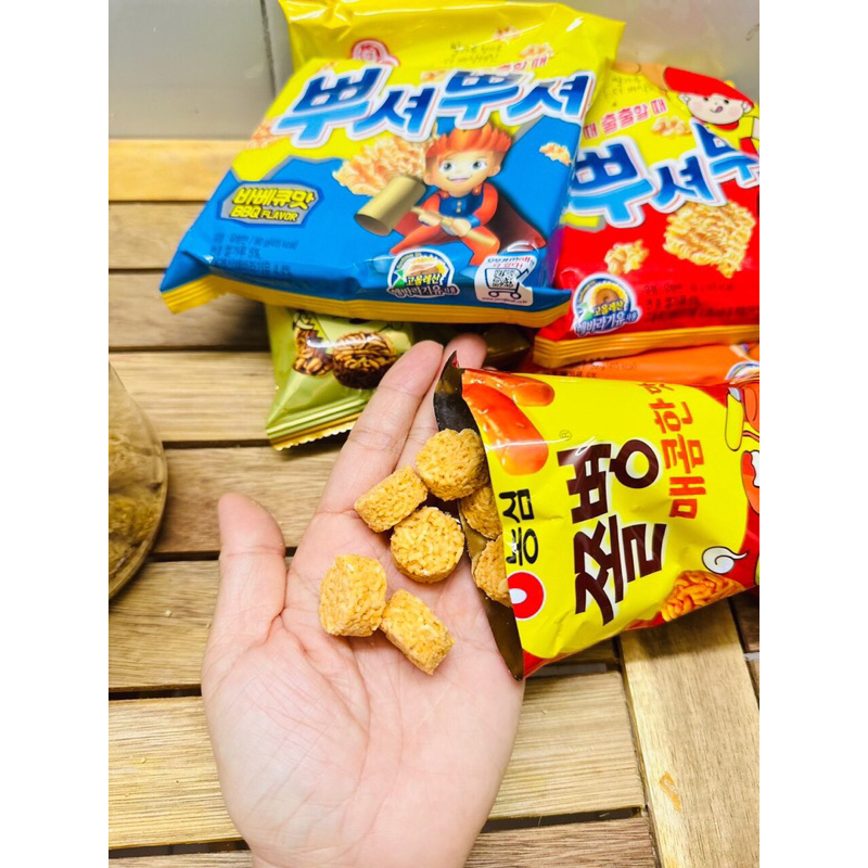 Snack Mì Gói Hàn Dạng Viên Giòn Cho Bé Trên 3T