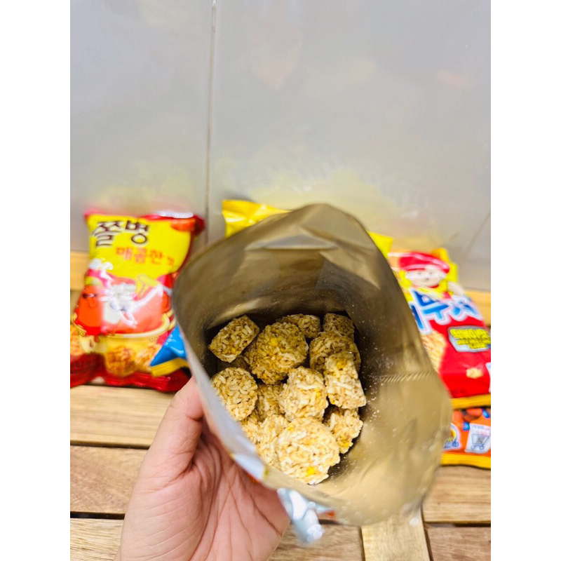 Snack Mì Gói Hàn Dạng Viên Giòn Cho Bé Trên 3T