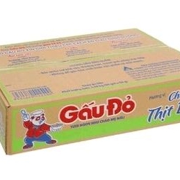 thùng cháo gấu đỏ 50goi