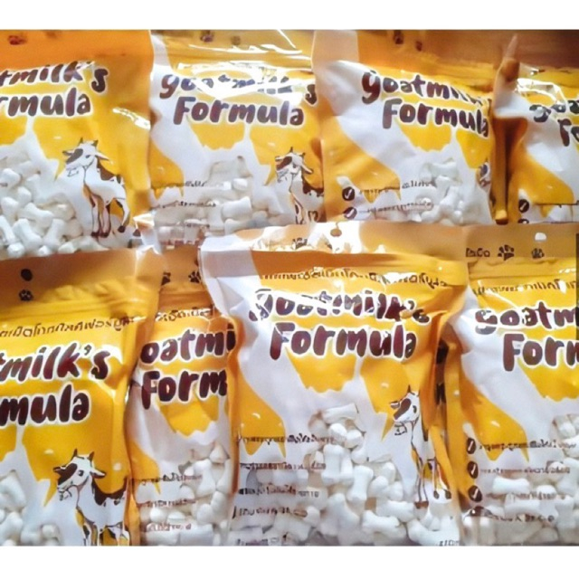 Viên Kẹo Sữa Dê Canxi Thái Túi 500gr 🐹FREESHIP🐹 Thức Ăn Bổ Sung Canxi Đồ Ăn Dặm Cho Chó, Mèo....