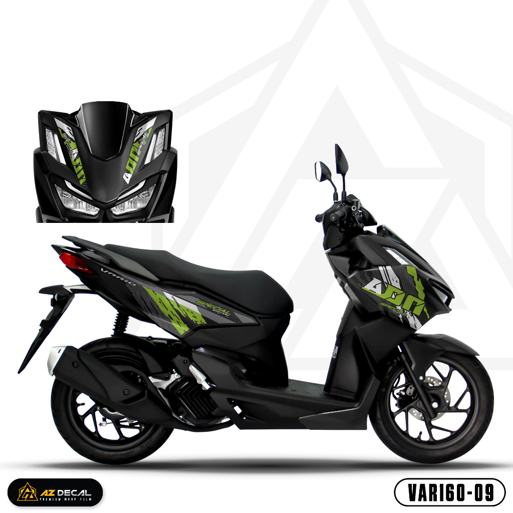 Decal Rời Dán Xe Vario 160 2023 | VAR160-09 | Team Tem Hình Dán Xe Máy Chống Thấm Nước Chống Xước
