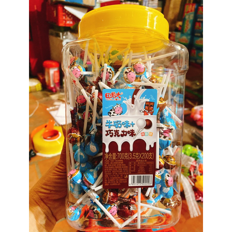 Sỉ lọ 200 cái kẹo mút nhí hình siêu nhân