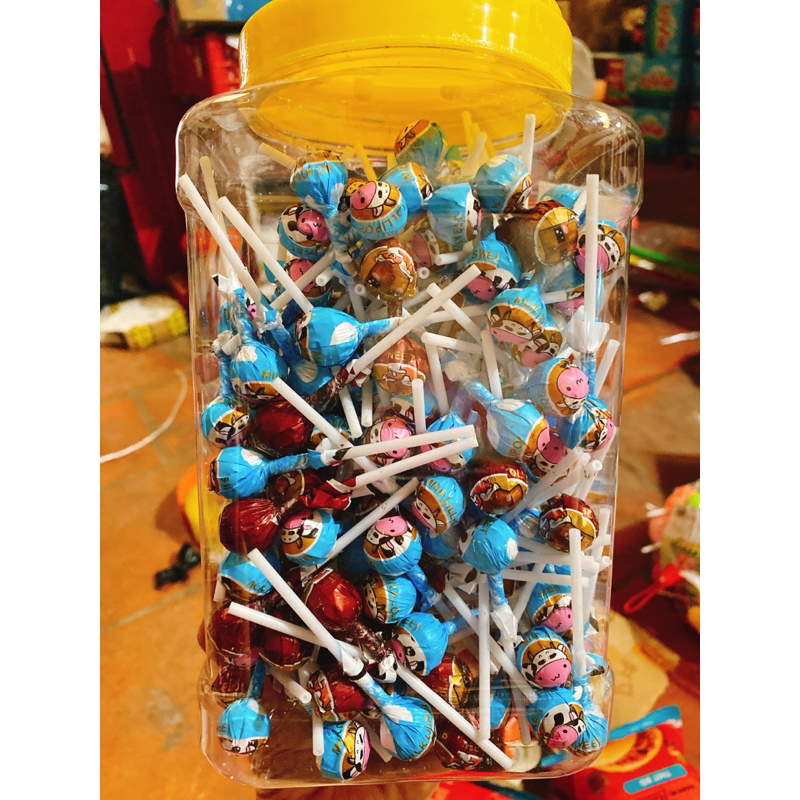 Sỉ lọ 200 cái kẹo mút nhí hình siêu nhân