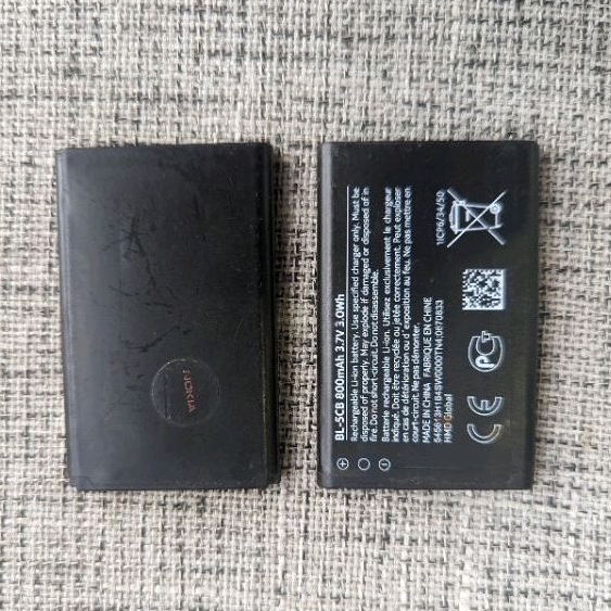Pin cho Nokia BL 5C zin cũ bóc máy ,pin Nokia BL 5C zin