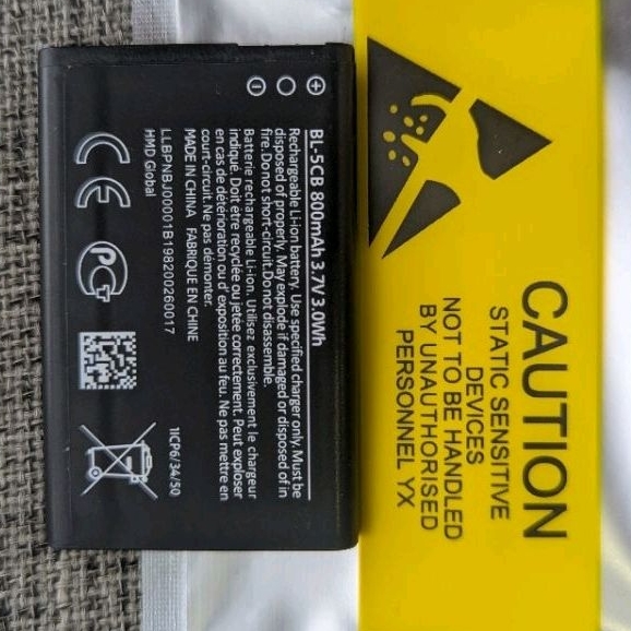 Pin cho Nokia BL 5C zin cũ bóc máy ,pin Nokia BL 5C zin