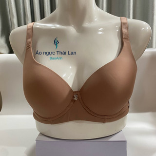Áo ngực bigsize có gọng mút mỏng Thái Lan 826 cup C bản to nâng ngực chống xệ không viền cho ngực to size 36 đến size 42