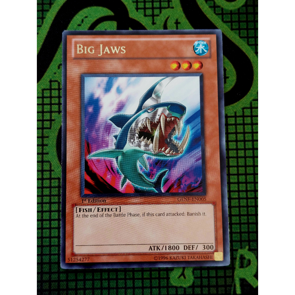 Thẻ Bài Mint90 Yugioh Monster Big Jaws Rare