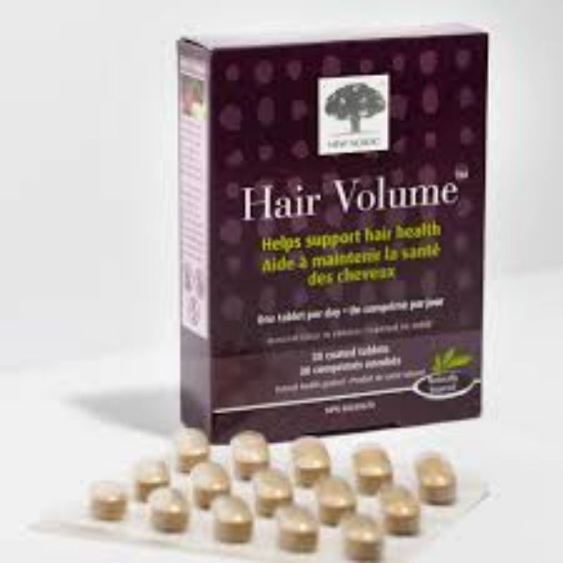 Viên uống kích mọc tóc, dài tóc, dưỡng tóc Hair Volume New Nordic