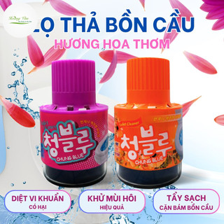 Chai thả bồn cầu hương hoa thơm Hàn Quốc