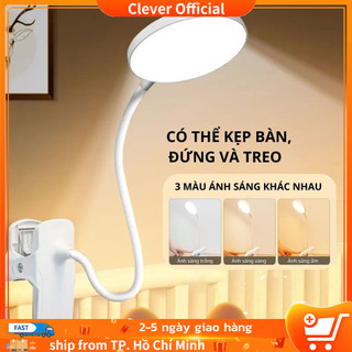 Đèn học kẹp bàn đọc sách chống cận đèn