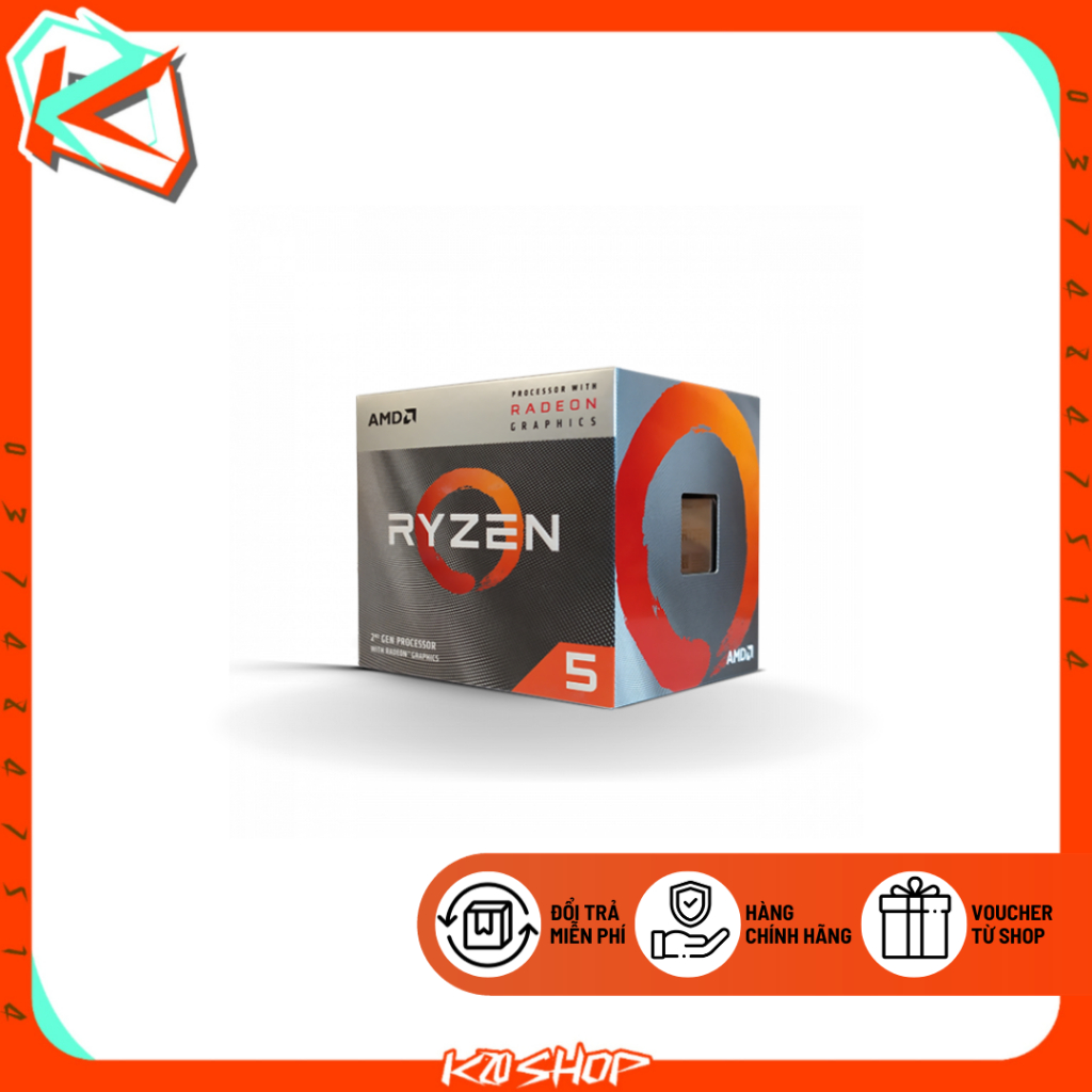CPU AMD Ryzen 5 3400G TRAY FAN Hàng Chính Hãng | BigBuy360 - bigbuy360.vn