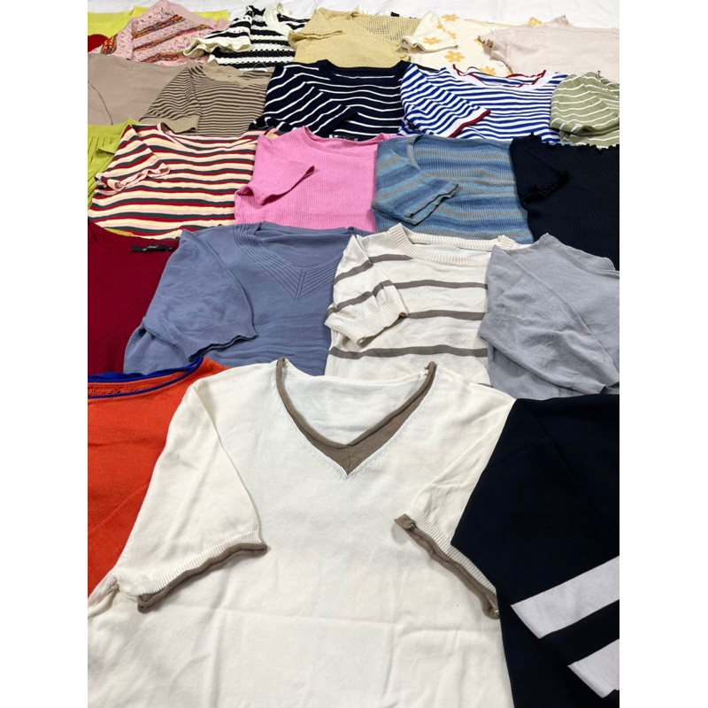 ÁO MONGTOGI CỘC TAY Nữ VINTAGE 2hand