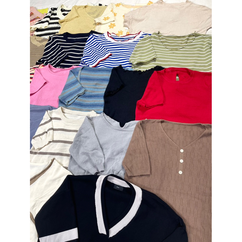 ÁO MONGTOGI CỘC TAY Nữ VINTAGE 2hand