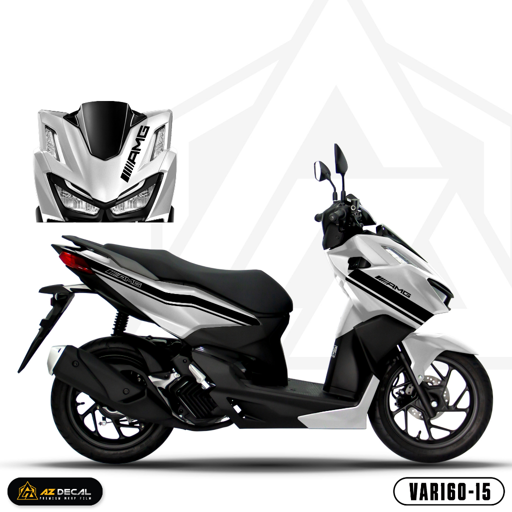 Decal Rời Dán Xe Vario 160 2023 | VAR160-15 | Team Tem Hình Dán Xe Máy Chống Thấm Nước Chống Xước