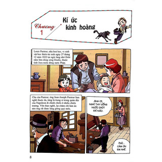 Sách Who? Chuyện Kể Danh Nhân - Louis Pasteur (Kim Đồng)