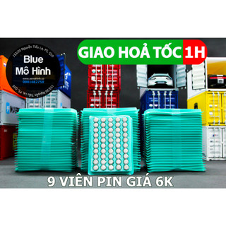 9 viên pin xe mô hình, pin đồng hồ, pin chìa khoá ô tô LR41 / LR44