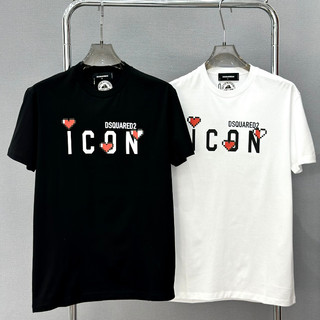 Áo phông T-shirt Dsquared2 icon Trái Tim LA on web