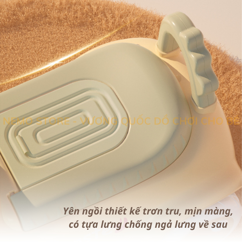 Xe chòi chân cho bé tập đi từ 1 tuổi NEMO STORE đẩy chân thăng bằng có nhạc và đèn hình TÊ GIÁC