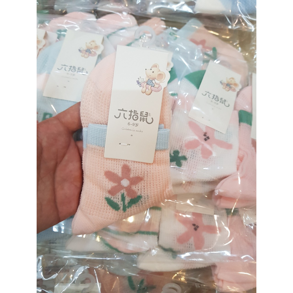 SET 5 ĐÔI TẤT LƯỚI COTTON THOÁNG KHÍ CHO BÉ TRAI VÀ GÁI 0-9 TUỔI SIÊU DỄ THƯƠNG NHÉ