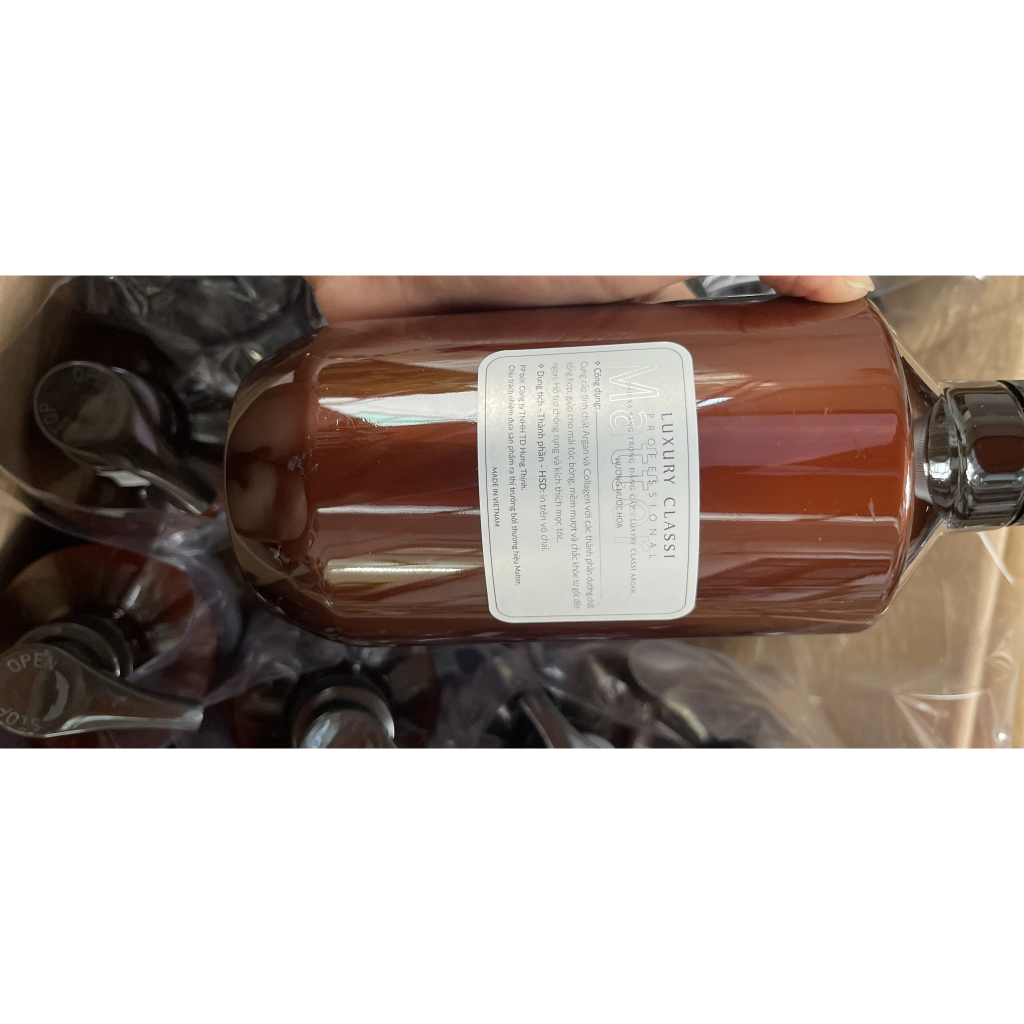 Dầu Gội Xả Argan LUXURY Classi Hương nước hoa 800ml