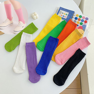 Tất Vớ Len Trơn Nhiều Màu Cổ Cao Cho Bé- Tất Trẻ Em 0-12 Tuổi 28CM 35CM