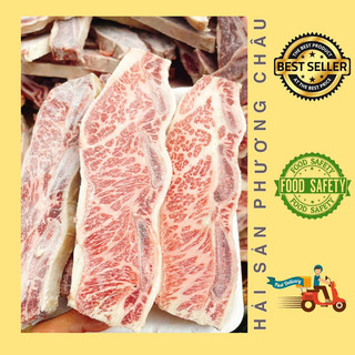 Sườn bò 3 xương mỹ - short rib usda choice cao cấp nướng lẩu 500g