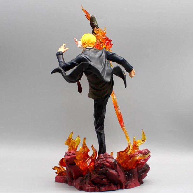 Mô hình OnePiece Sanji trạng thái chiến đấu siêu đẹp Cao 35cm nặng 1kg - Figure One Piece - Khangmohinhgiare