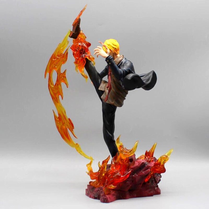 Mô hình OnePiece Sanji trạng thái chiến đấu siêu đẹp Cao 35cm nặng 1kg - Figure One Piece - Khangmohinhgiare