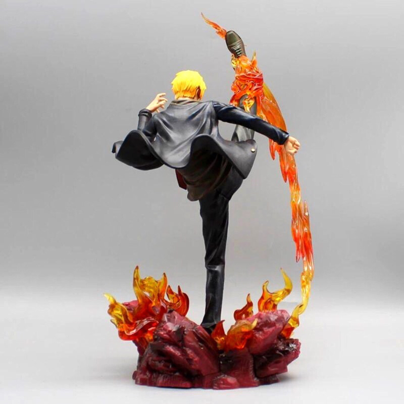 Mô hình OnePiece Sanji trạng thái chiến đấu siêu đẹp Cao 35cm nặng 1kg - Figure One Piece - Khangmohinhgiare