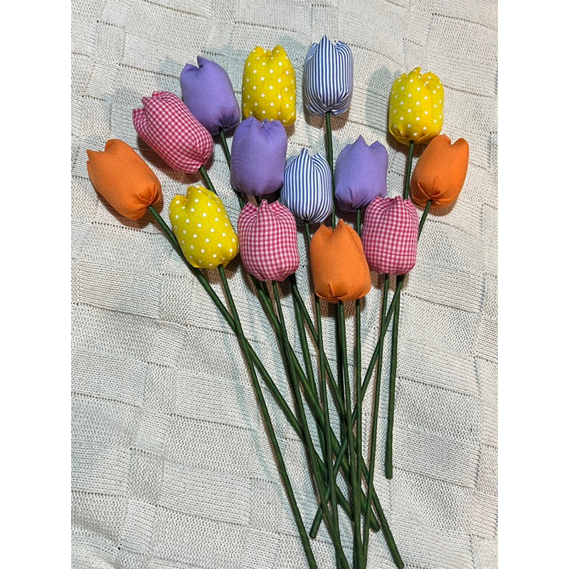 Hoa tulip vải bông lẻ
