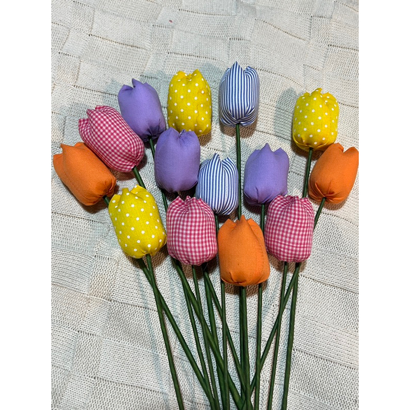 Hoa tulip vải bông lẻ