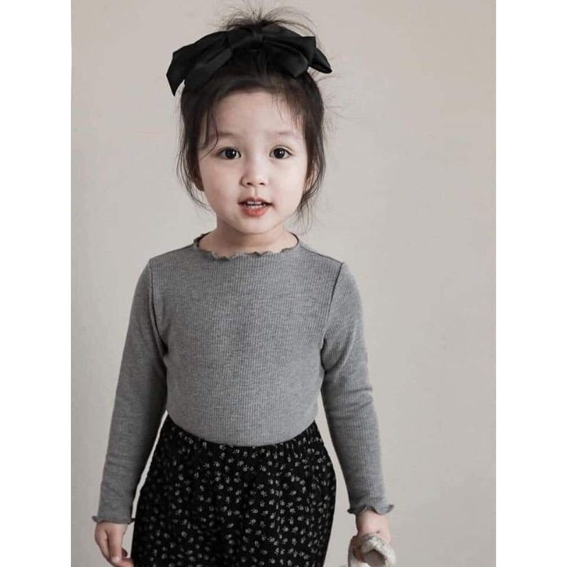 Áo dài tay cho bé , Áo giữ nhiệt cho bé gái