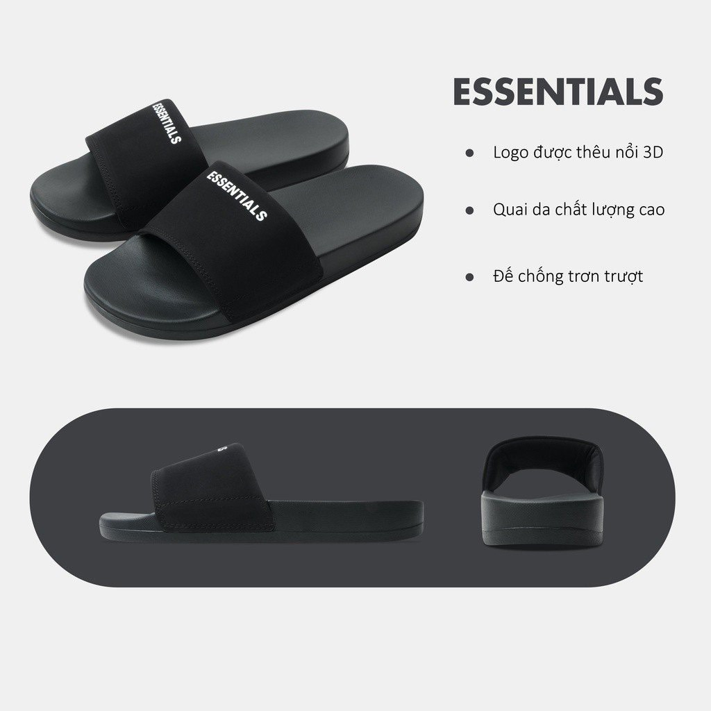 Dép ES.SEN.TIALS quai ngang  thời trang nam nữ