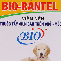 BIO RANTEL - Diệt Giun Sán Chó mèo Hiệu Quả, giá 1 viên